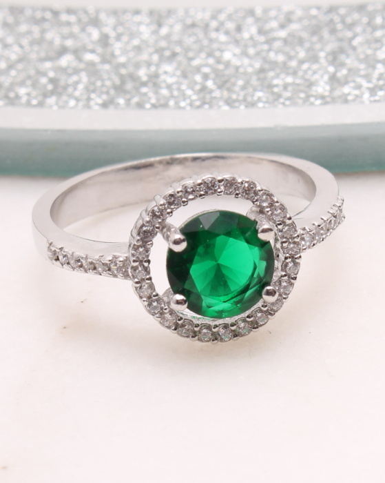 Inel argint si cubic zirconia, gr2.6 [1]