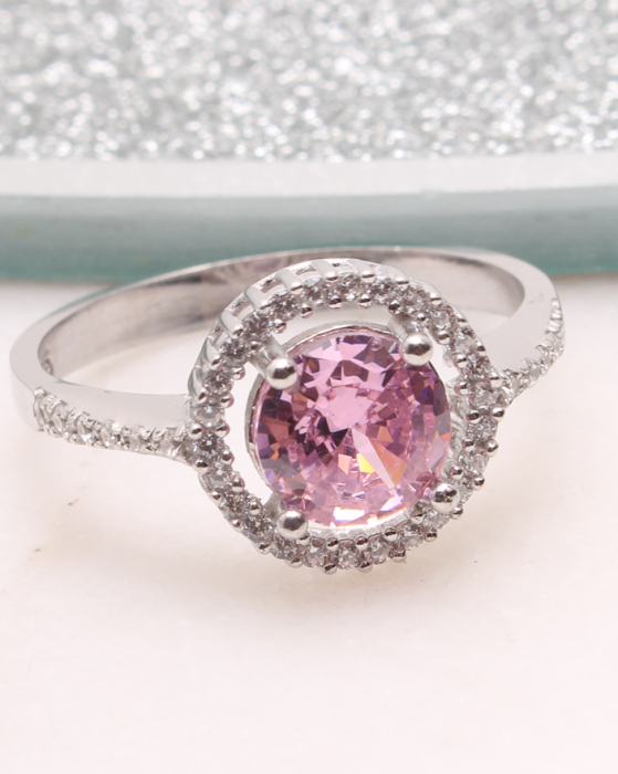 Inel argint si cubic zirconia, gr2.6 [1]