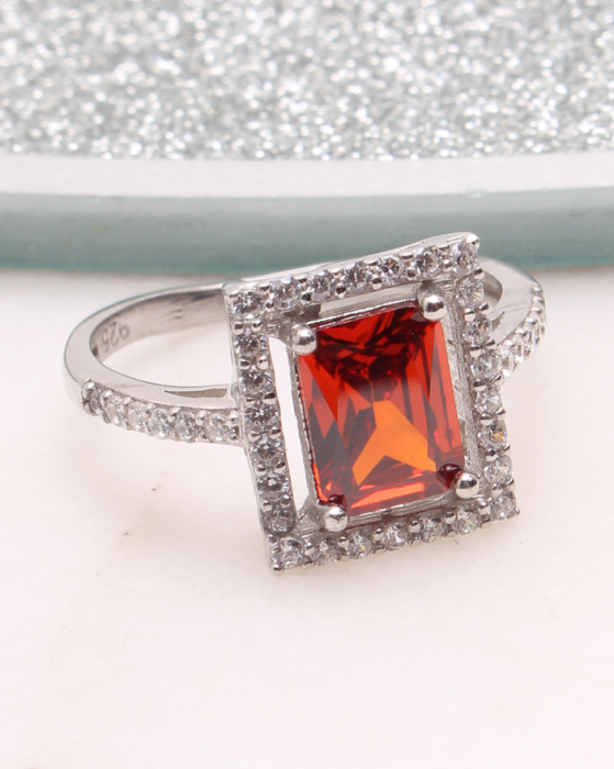 Inel argint si cubic zirconia, gr2.8 [1]