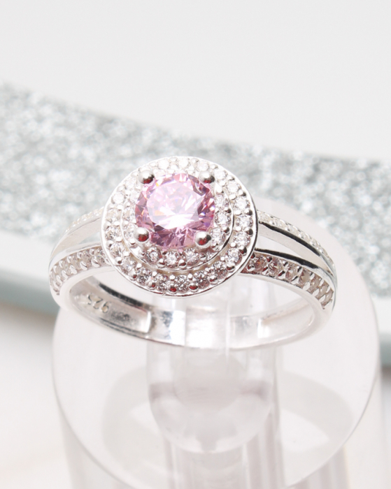 Inel argint si cubic zirconia, gr3 [1]