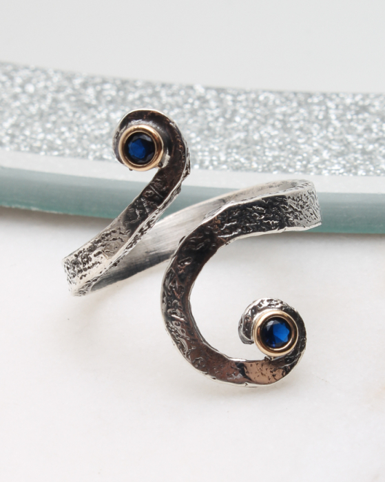 Inel argint si cubic zirconia, gr4.1 [1]