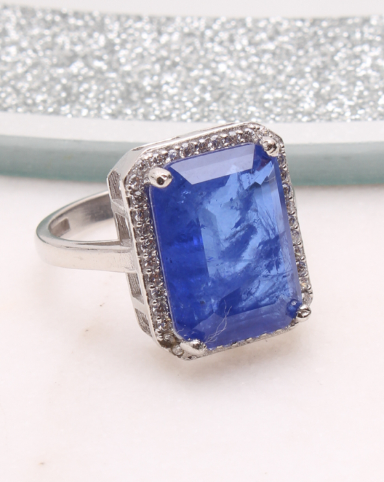 Inel argint si cubic zirconia, gr4 [1]