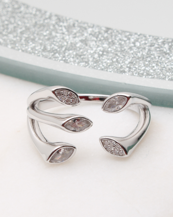 Inel argint si cubic zirconia, gr4.9 [1]