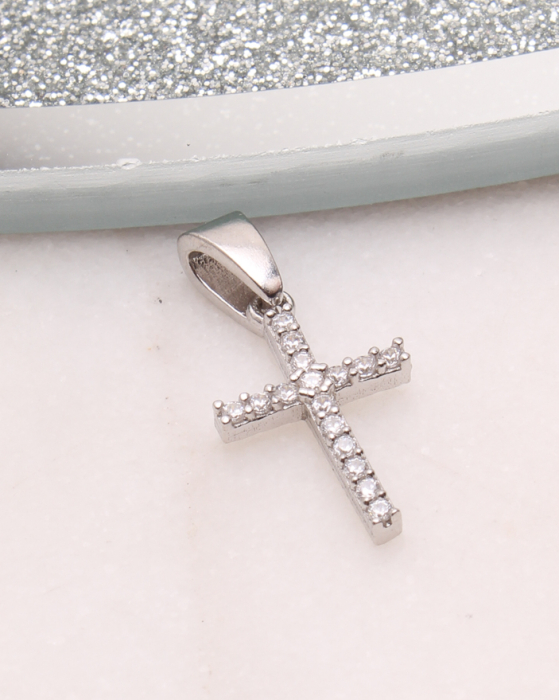 Pandantiv argint cruciulita sfintita, gr0.6 [1]