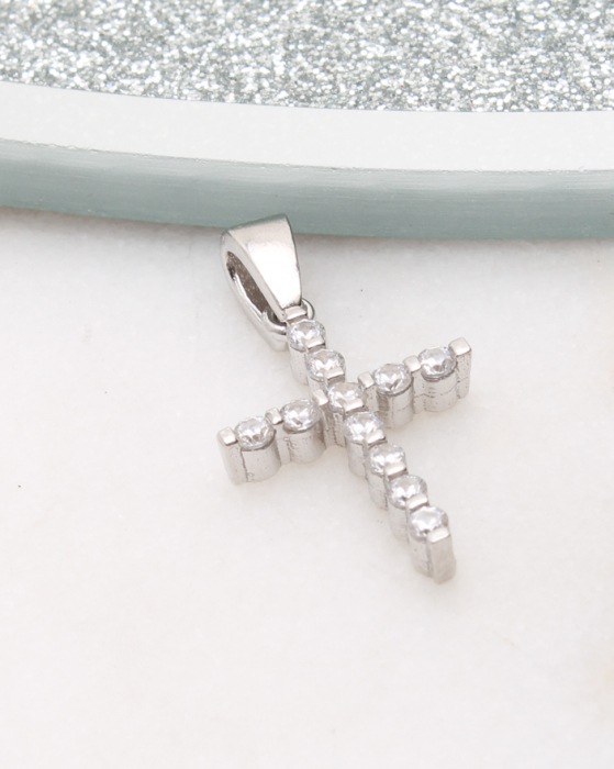 Pandantiv argint cruciulita sfintita. gr1 [1]