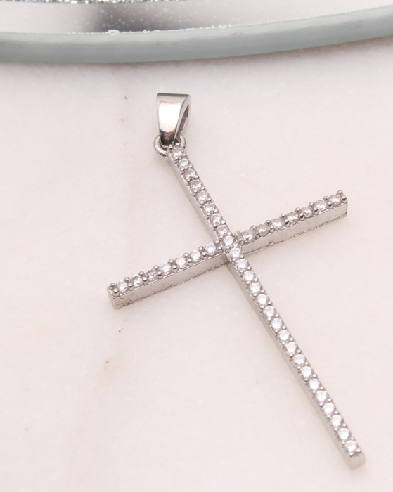 Pandantiv argint cruciulita sfintita, gr1.9 [1]