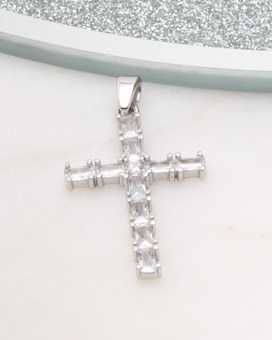 Pandantiv argint cruciulita sfintita. gr2.1 [1]