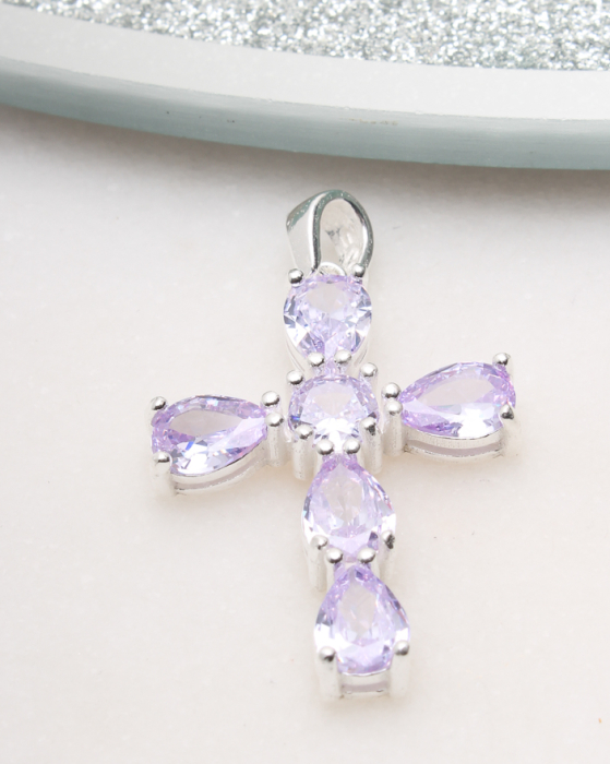 Pandantiv argint cruciulita sfintita. gr3.7 [1]