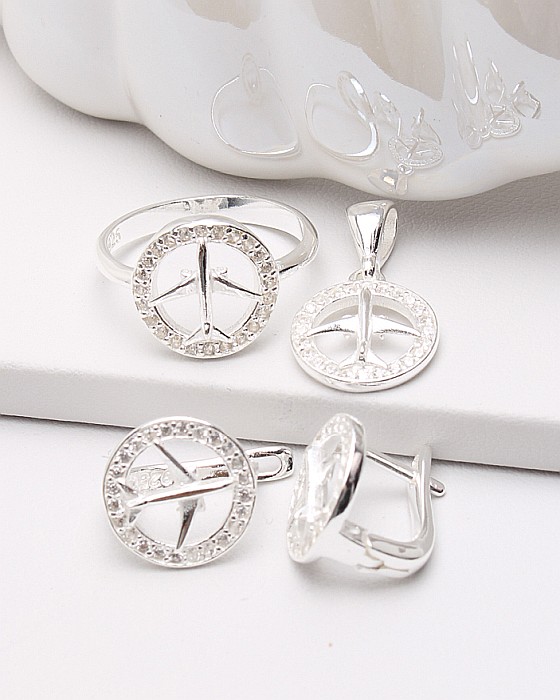 Set argint avion cod 3-46923, gr6.2 [1]