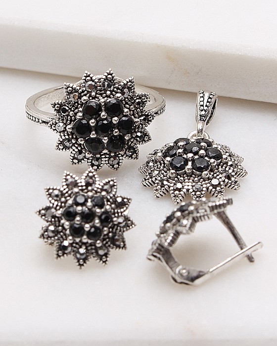 Set argint cu marcasite cod 3-48817, gr8.1 [1]