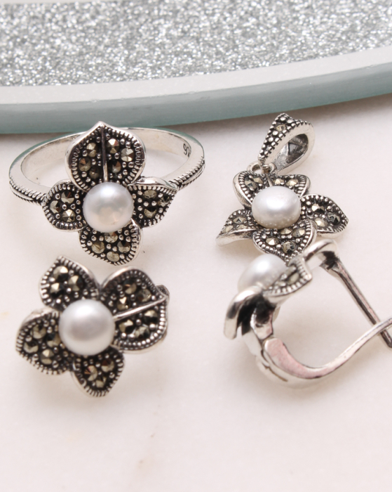 Set argint cu marcasite, gr9.5 [1]