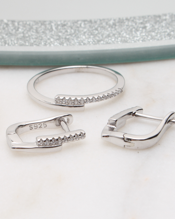 Set argint si cubic zirconia, gr5 [1]