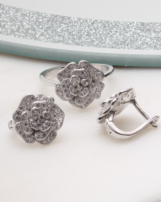 Set argint si cubic zirconia, gr8.5 [1]