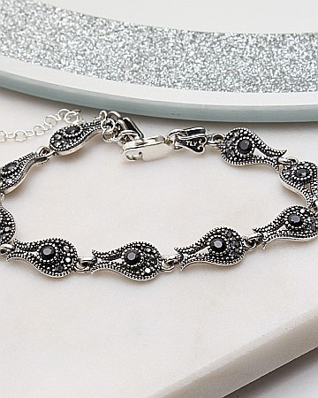 CATEGORII - Bratara argint cu marcasite cod 5-51125, gr8.8