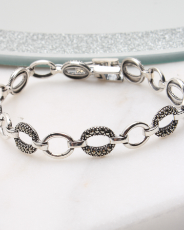 CATEGORII - Bratara argint cu marcasite, gr10.9