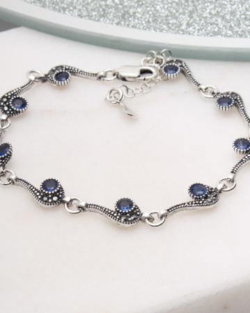 BRATARI ARGINT - Bratara argint cu marcasite, gr5.9