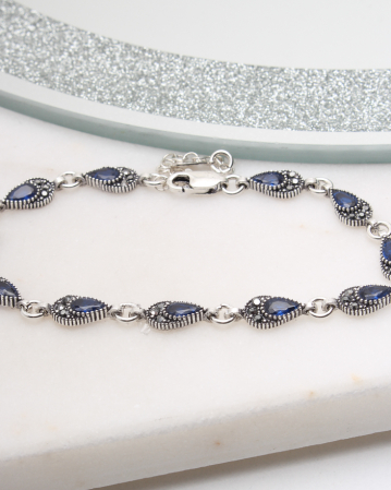 BRATARI ARGINT - Bratara argint cu marcasite, gr7.2