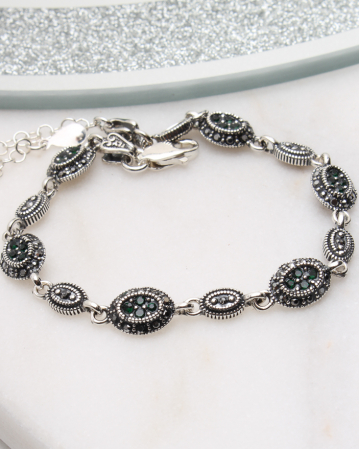 Noutati - Bratara argint cu marcasite, gr7.9