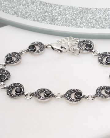 CATEGORII - Bratara argint cu marcasite, gr8.1