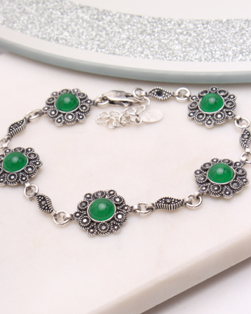 BRATARI ARGINT - Bratara argint cu marcasite, gr8.2