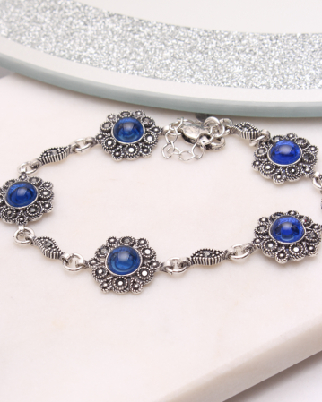 BRATARI ARGINT - Bratara argint cu marcasite, gr8.3