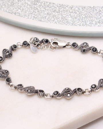 BRATARI ARGINT - Bratara argint cu marcasite, gr8