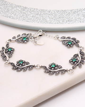 BRATARI ARGINT - Bratara argint cu marcasite, gr8.8