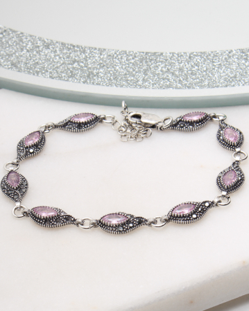 BRATARI ARGINT - Bratara argint cu marcasite, gr8.8