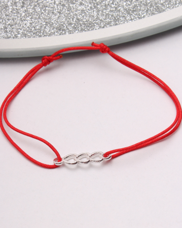 BRATARI ARGINT - Bratara argint cu snur, gr0.6