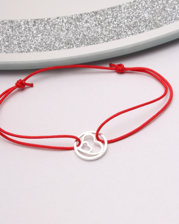 BRATARI ARGINT - Bratara argint cu snur, gr0.6