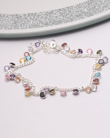 BRATARI ARGINT - Bratara argint de glezna, gr6