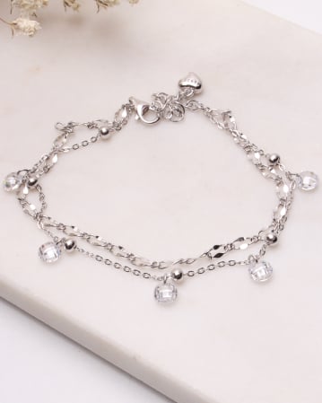 BRATARI ARGINT - Bratara argint si cubic zirconia 3.9g