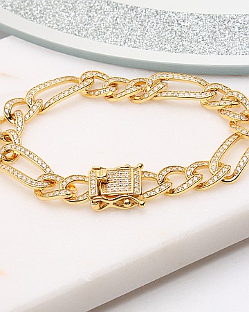CATEGORII - Bratara argint si cubic zirconia cod 5-50373, gr16.3