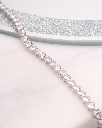 CATEGORII - Bratara argint si cubic zirconia, gr11.3