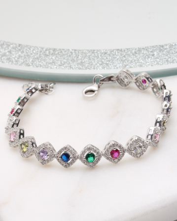 CATEGORII - Bratara argint si cubic zirconia, gr11.9