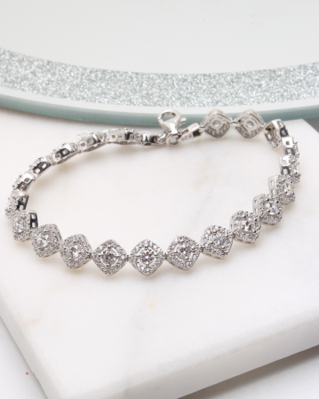 CATEGORII - Bratara argint si cubic zirconia, gr12.3