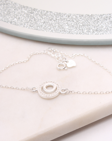 BRATARI ARGINT - Bratara argint si cubic zirconia, gr2.2