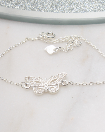 CATEGORII - Bratara argint si cubic zirconia, gr2.5