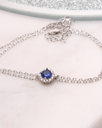 CATEGORII - Bratara argint si cubic zirconia, gr2.7