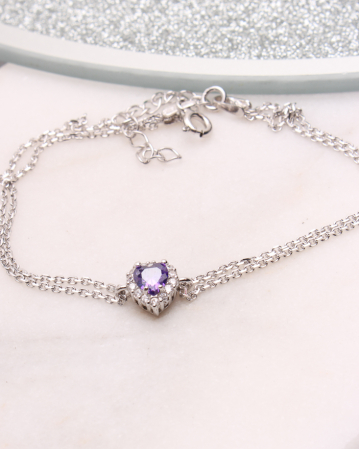 BRATARI ARGINT - Bratara argint si cubic zirconia, gr2.9