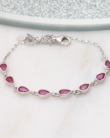 Noutati - Bratara argint si cubic zirconia, gr3.4