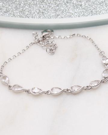 Noutati - Bratara argint si cubic zirconia, gr3.6