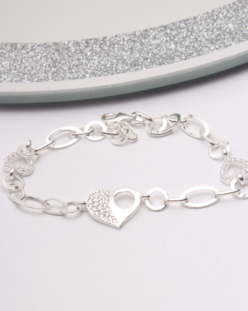 BRATARI ARGINT - Bratara argint si cubic zirconia, gr4.6