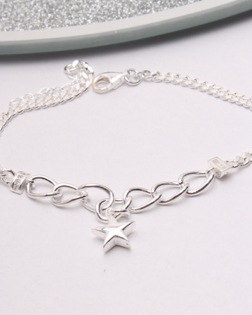 BRATARI ARGINT - Bratara argint si cubic zirconia, gr5.8