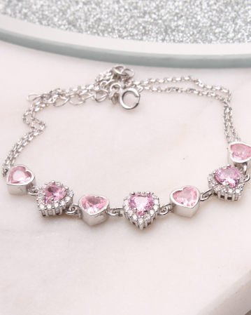 CATEGORII - Bratara argint si cubic zirconia, gr7.1