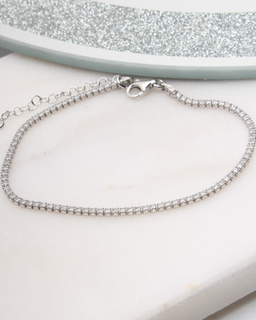 BRATARI ARGINT - Bratara argint tennis, gr2.8
