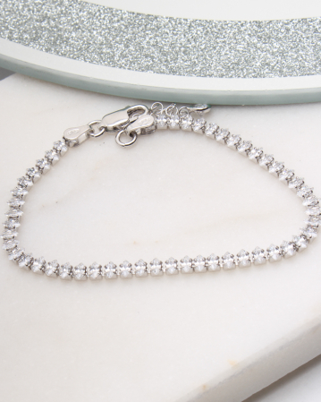 BRATARI ARGINT - Bratara argint tennis, gr4.6