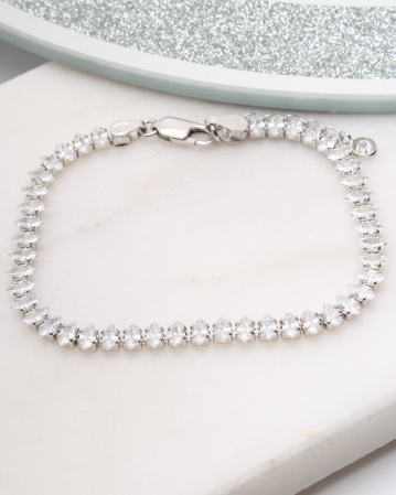BRATARI ARGINT - Bratara argint tennis, gr5.7