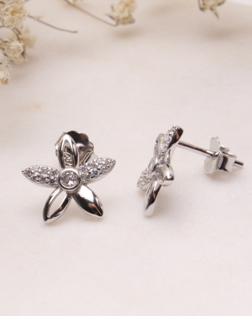 CATEGORII - Cercei argint 925 si cubic zirconia, 1.4g