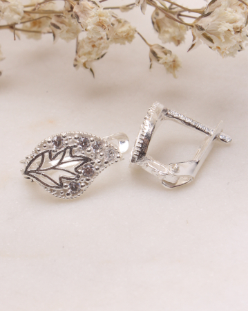 CATEGORII - Cercei argint 925 si cubic zirconia, 1.6g